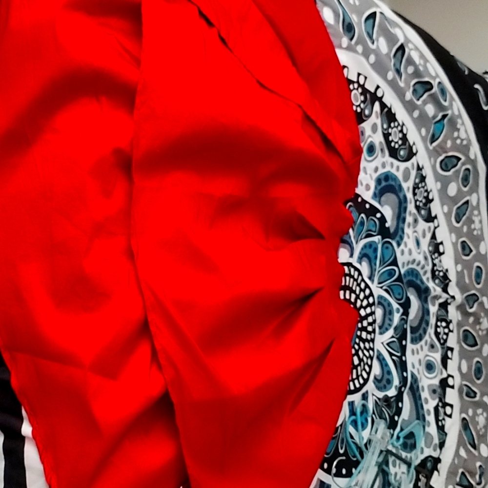 Red skirt